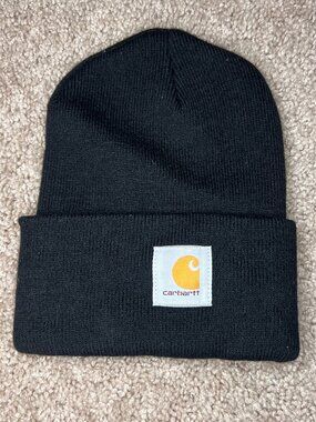Black Carhartt Beanie OS